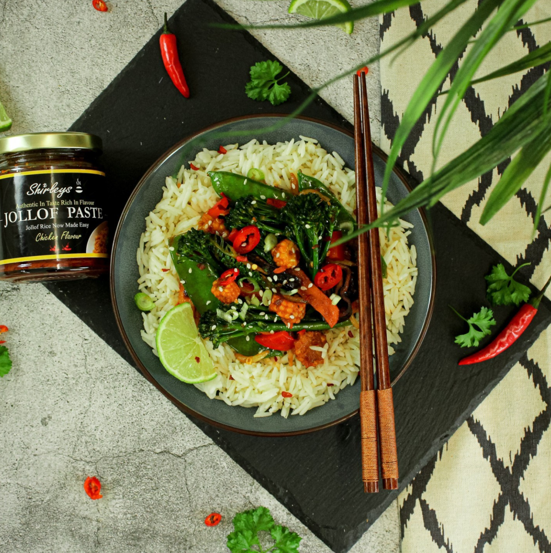 You are currently viewing Jollof Stir-Fry Vegetables