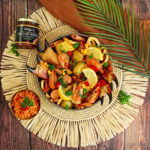 Read more about the article Seafood & Jollof Rice